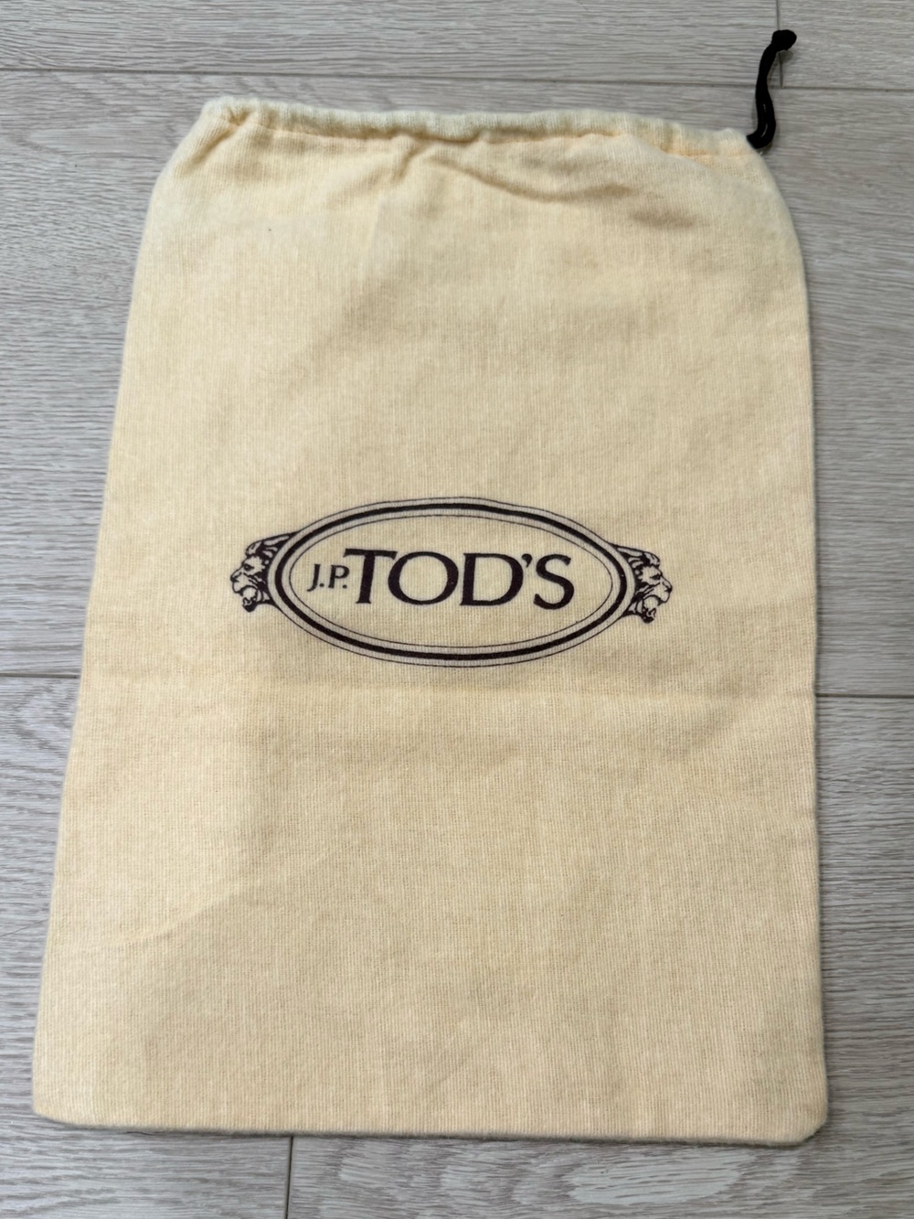 Vintage J.P. Tod’s Authentic Cotton Drawstring Dust Bag